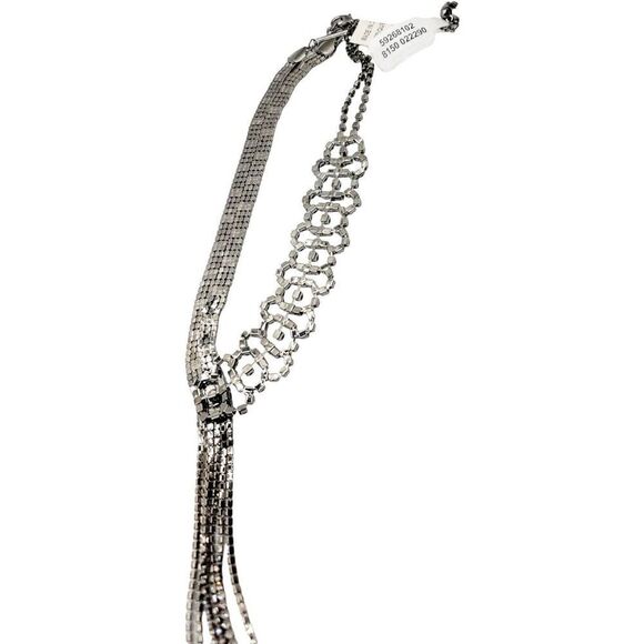 NWT Vintage Inspired Free People 6 strand Long Rhinestones Statement Necklace - Picture 10 of 10